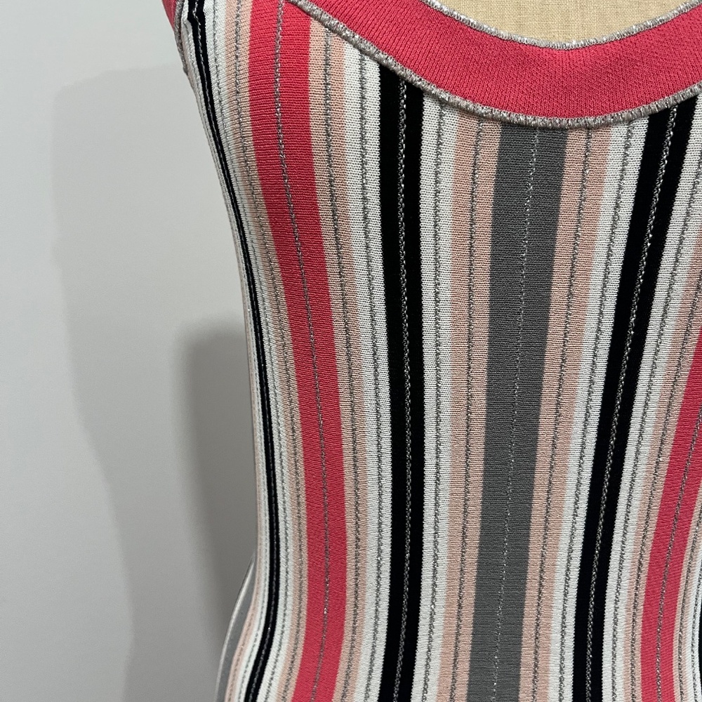 D. Exterior Bodycon Fun Metallic Summer Dress - Slip On XS - Picture 3 of 9